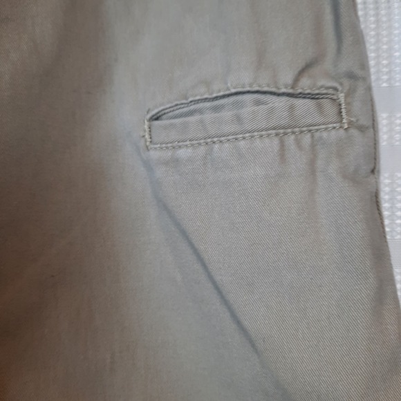 WRANGLER AUTHENTIC MEN'S KHAKI CARGO‎ RELAXED WORK WEAR COTTON PANTS SIZE 36X30 - Picture 6 of 8